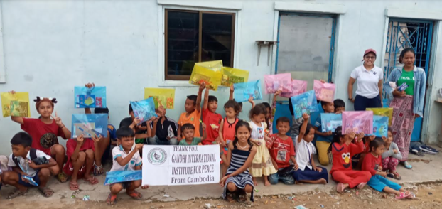 Thank you message from the Orphan Children Center, Cambodia