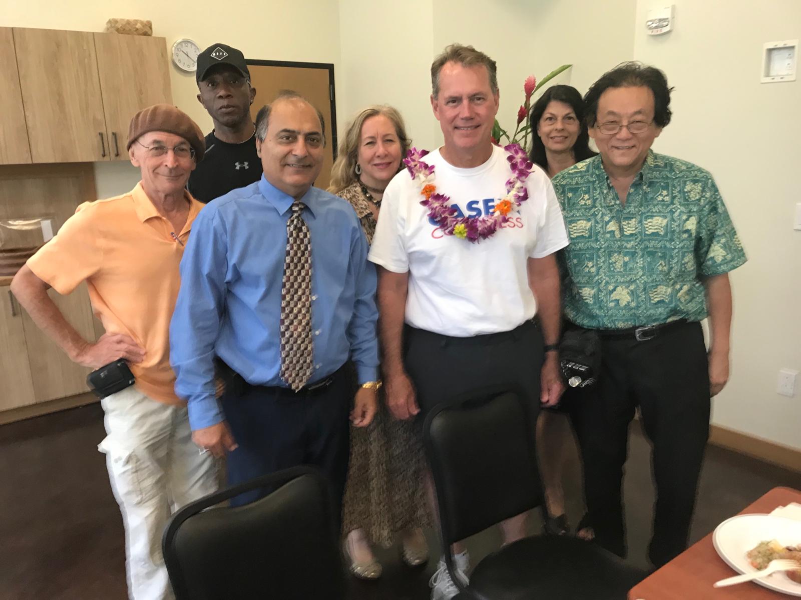 GIIP members met with Hon. U. S. Congressman,ED Case in Honolulu.